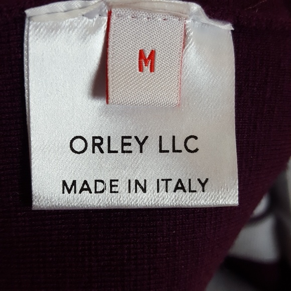 Orley Ikram Italy Merino Pleats Career Top Medium - Picture 3 of 8